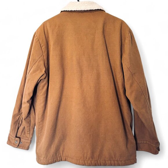 NWOT! Men’s Lee Tan Sherpa Trucker Utility Jacket - Picture 2 of 8